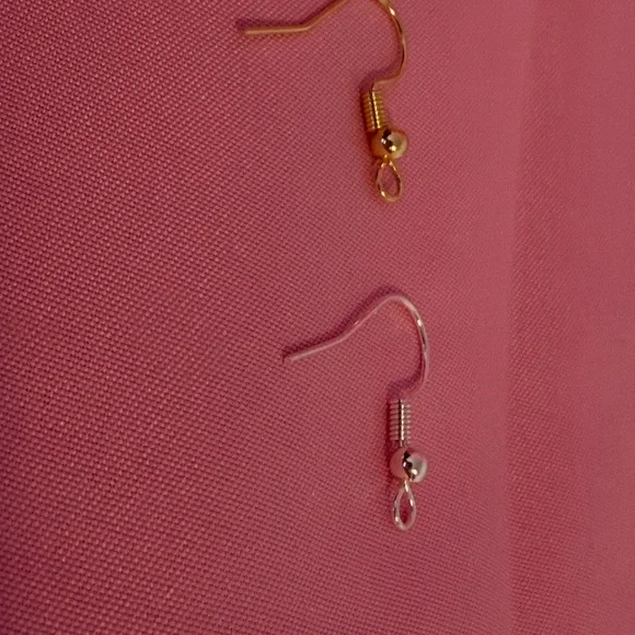 Handmade Crochet Poké Ball Earrings - Picture 4 of 4